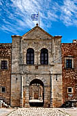 Monastery of Arkadhi, the entrance gate. 